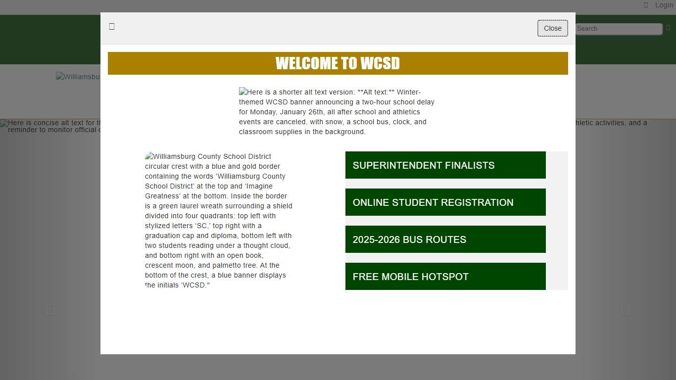 Home - Williamsburg County School District